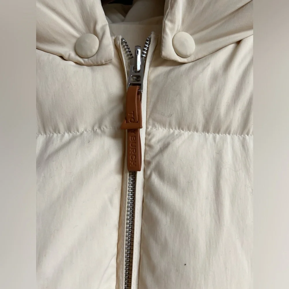 Tory Burch Reversible Long Down Vest